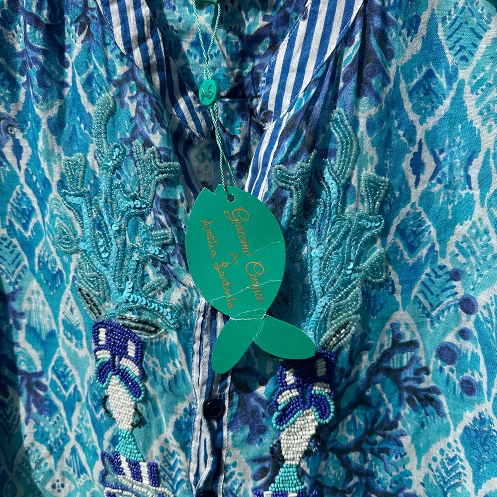 Tunic / Top  with Mandarin Collar